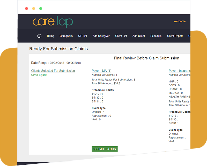 Home Care Billing Services