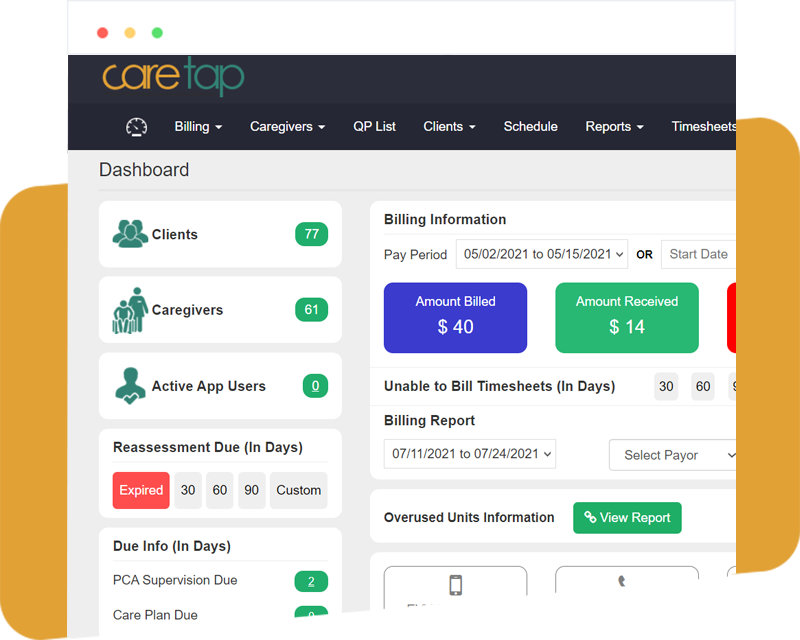 Cloud-Based Home Care Billing Services