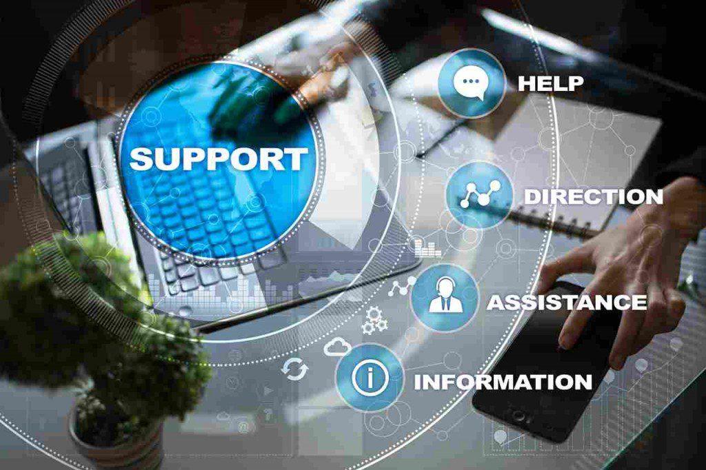 Support and Technical Help for clients